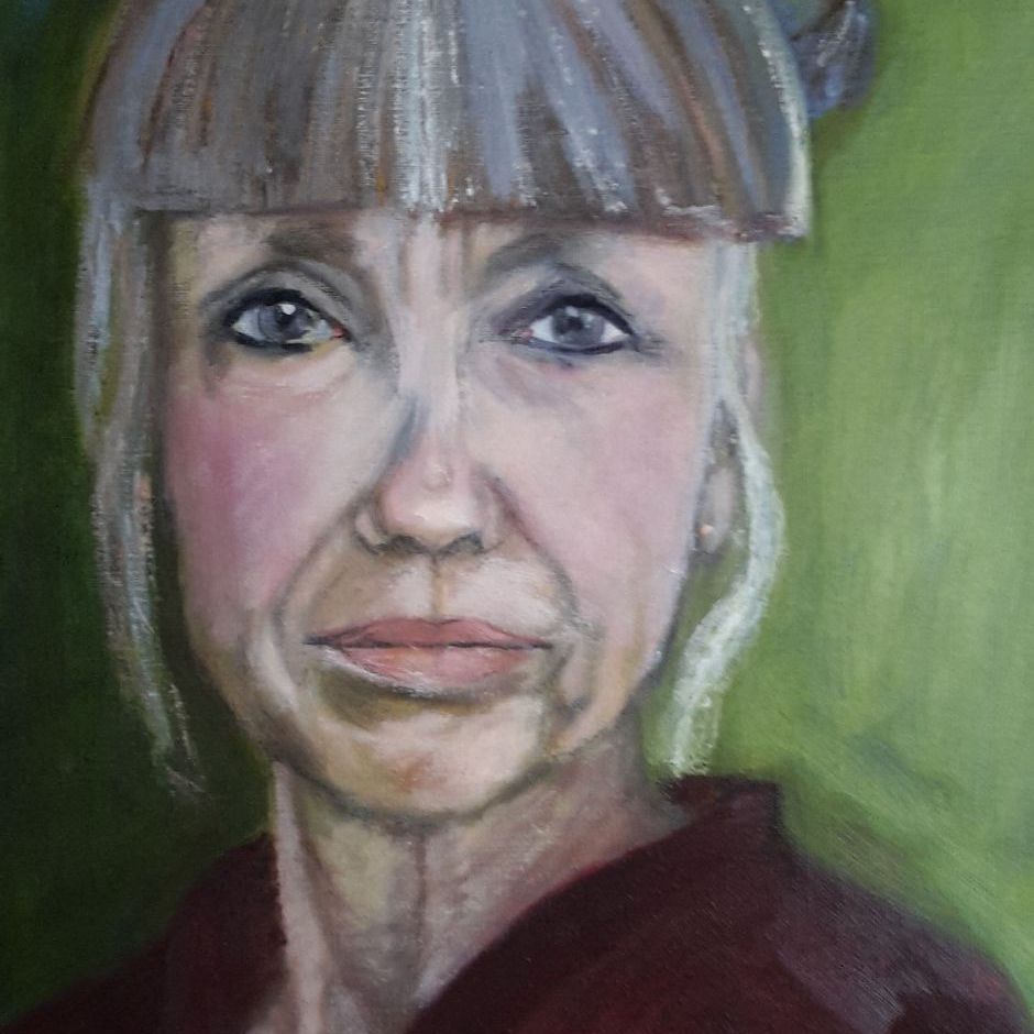 Liselotte, (olie på lærred 40x50) Privat eje