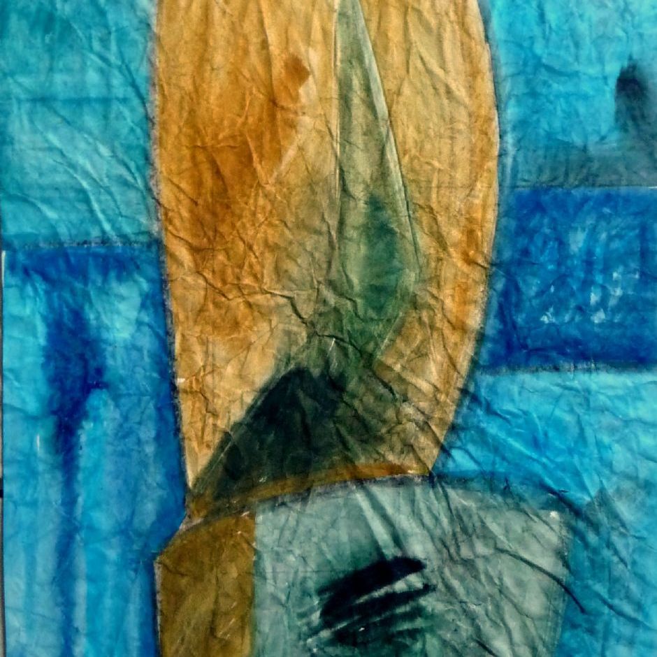 Konkret, 1996 (Gouache på papir 40x50)